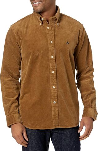 Brooks Brothers Men's Button-Down Collar Corduroy Sport Shirt in Saudi Arabia