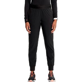 Infinity Cherokee Women's Scrub Pull-on Scrub Jogger Pants, Mid Rise Bottoms with 4 Pocket with Interior Drawstring IN122A