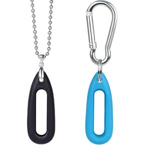 MiPhee 2-Pack Silicone Case for Go-Tcha with Necklace & Keychain