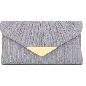 Naimo Women's Sequin Evening Purse Wedding Party Clutch Bag in Kuwait
