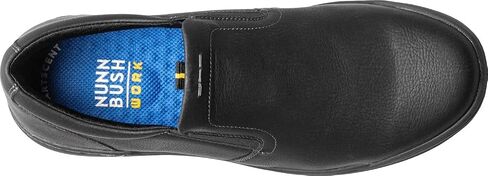 Nunn Bush Men's, Tour Work Plain Toe Slip-On in Saudi Arabia