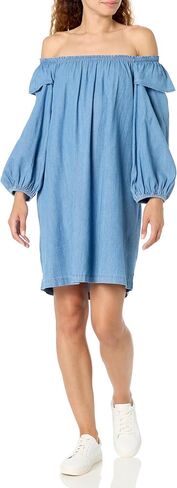 Tommy Hilfiger Women's Long Sleeve Solid Off The Shoulder Dress in Saudi Arabia