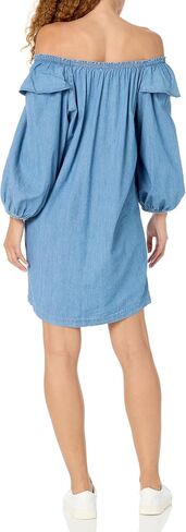 Tommy Hilfiger Women's Long Sleeve Solid Off The Shoulder Dress in Saudi Arabia