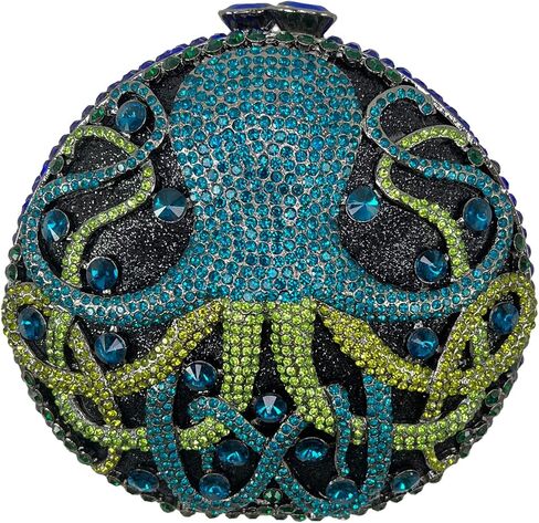 Mooting Octopus Purses Diamond Clutch Evening Bags for Women Perfect for Parties and Special Occasions in Saudi Arabia
