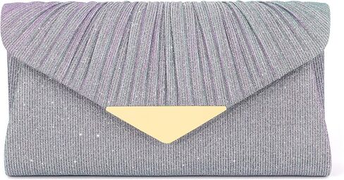 Naimo Women's Sequin Evening Purse Wedding Party Clutch Bag in Kuwait