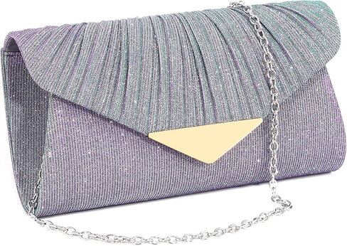 Naimo Women's Sequin Evening Purse Wedding Party Clutch Bag in Kuwait
