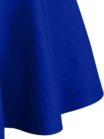 NE PEOPLE Women’s Skater Skirt – Stretch Elastic Waist Casual Mini Flared Swing Pleated Skirts Made in USA S-3XL in Saudi Arabia