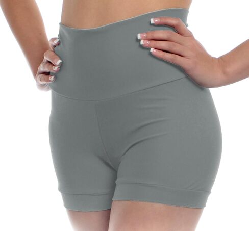 B Dancewear Womens High Waisted Dance Shorts Adult Sizes in Saudi Arabia