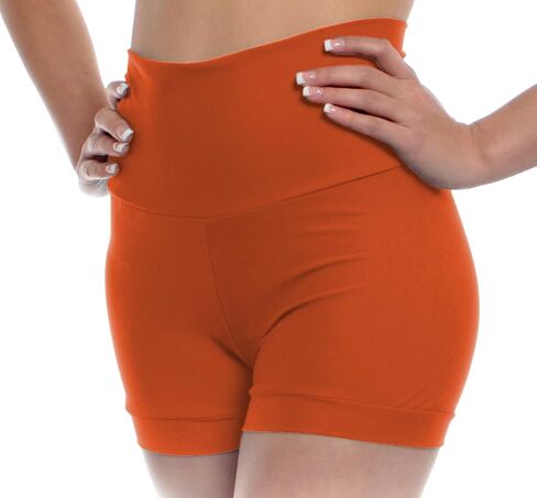 B Dancewear Womens High Waisted Dance Shorts Adult Sizes in Saudi Arabia