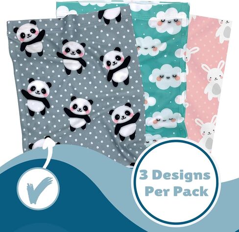 أقنعة الوجه Tub Cubby Bandanna للأطفال - 3 عبوات - للوالدين in Kuwait