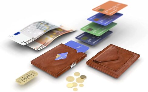 Multiwallet in Sand w/Stainless Steel Locking Clip and coin pocket in Saudi Arabia