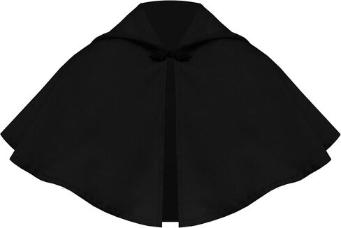 Cykxtees الفيكتوري القوطي عصر النهضة القرون الوسطى لوليتا Steampunk مقنعين Capelet المرأة الرجال قصيرة كيب عباءة in Saudi Arabia