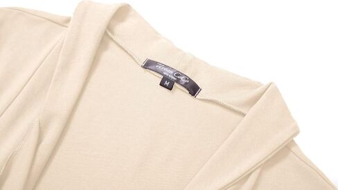 Women's Short Sleeve Draped Open Front Cardigan Lightweight Summer Vest for Women in Saudi Arabia