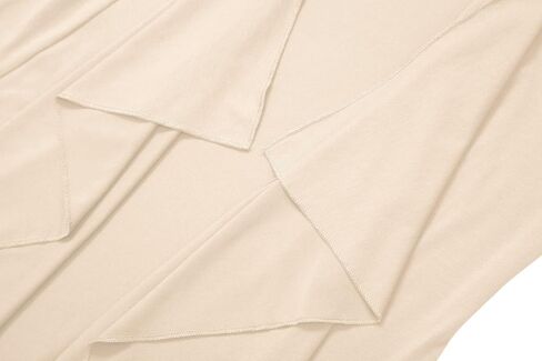 Women's Short Sleeve Draped Open Front Cardigan Lightweight Summer Vest for Women in Saudi Arabia