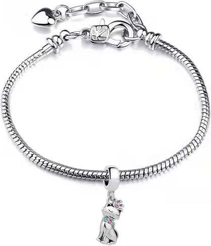 حلية NARTGO اللطيفة للقطط الأليفة متوافقة مع أساور Pandora Charms in Saudi Arabia