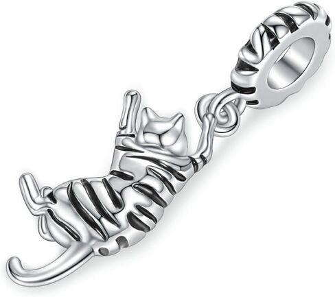 حلية NARTGO اللطيفة للقطط الأليفة متوافقة مع أساور Pandora Charms in Saudi Arabia