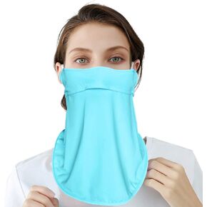 قناع UNILIPO Gaiter للنساء، قناع وجه باندانا للرقبة للحماية من الأشعة فوق البنفسجية in Kuwait