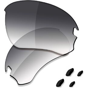 SAUCER Premium Replacement Lenses & Rubber Kits for Oakley Flak Draft OO9364 Sunglasses