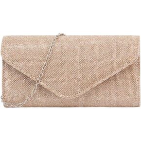 Naimo Flap Dazzling Small Clutch Bag Evening Bag With Detachable Chain in Saudi Arabia