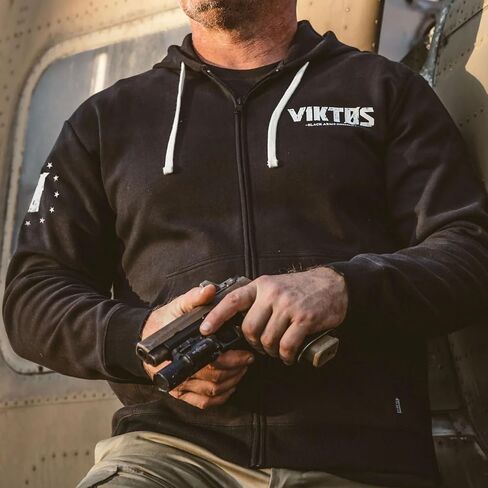 سترة بغطاء رأس من الصوف للرجال من VIKTOS Gunvent Bigshow متينة تكتيكية مريحة مع جيوب وإمكانية الوصول إلى الأسلحة الجانبية in Saudi Arabia