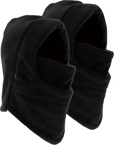 أقنعة صوف حراري فائقة الجفاف للرجال والنساء، قناع وجه كامل للشتاء والطقس البارد، قناعين in Kuwait