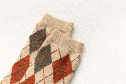 Benefeet Sox المرأة جوارب من الصوف. الجوارب الحرارية خمر الشتاء الدافئة سميكة جوارب متماسكة التنزه مريح المقصورة الجوارب هدايا عيد الميلاد in Saudi Arabia