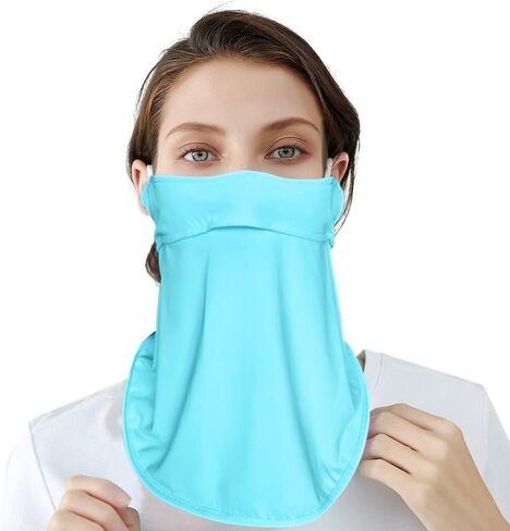 قناع UNILIPO Gaiter للنساء، قناع وجه باندانا للرقبة للحماية من الأشعة فوق البنفسجية in Kuwait