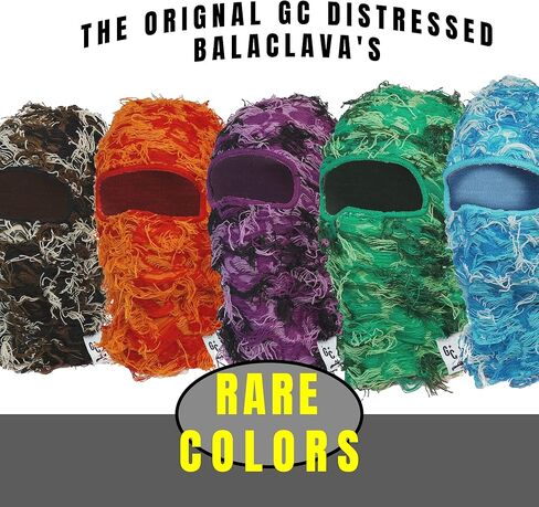 GCBALACLAVA قبعة صغيرة متعثرة رائجة Y2k مقاومة للرياح شتوية مميزة مقاس واحد قبعة قناع استغاثة من Yeat Shiesty in Kuwait
