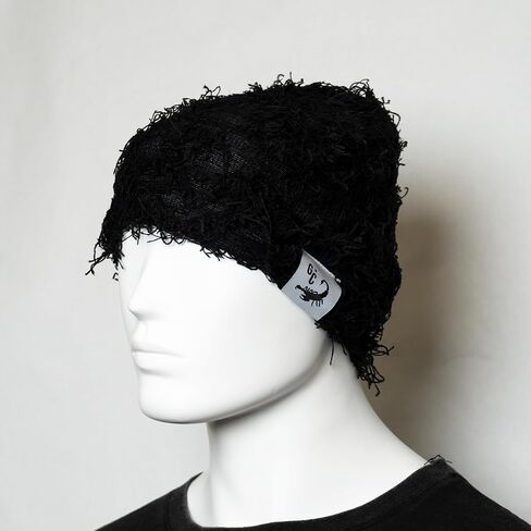 GCBALACLAVA قبعة صغيرة متعثرة رائجة Y2k مقاومة للرياح شتوية مميزة مقاس واحد قبعة قناع استغاثة من Yeat Shiesty in Kuwait