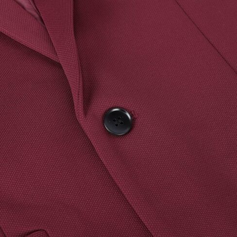 بدلة YFFUSHI للرجال بمقاس نحيف مكونة من قطعتين وزر واحد، طقم سروال رسمي لعشاء العمل in Kuwait