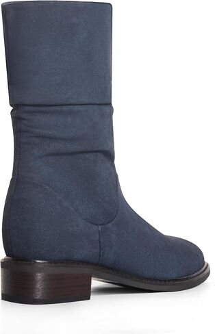 أحذية نسائية منتصف الساق بكعب منخفض أحذية الكاحل للنساء أحذية بأربطة موضة "Alten" in Kuwait