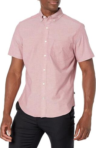 Nautica Men's Short-Sleeve Oxford Shirt in Saudi Arabia