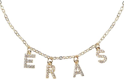 قلادة قلادة مستوحاة من Miss Pink TS للنساء والفتيات، SWIFTIE Outfit Jewelry Lover Folklore Reputation 1989 Red Speak Now Fearless Necklace For Eras Tour Music Lover Gift مستوحاة من المعجبين in Kuwait