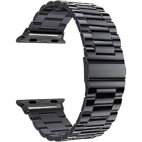 KAMINRUN Mesh Metal Bands Compatible Watch Band 42mm 44mm 45mm 49mm, Stainless Steel Magnetic Loop Strap for iWatch Ultra
