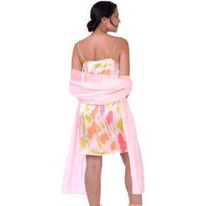 BlackButterfly Satin Silky Bridal Wedding Party Evening Shawl Pashmina Wrap