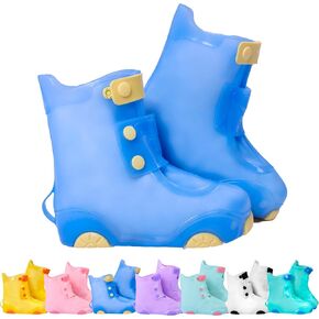 Rain Shoe Covers | Waterproof Shoe Covers for Kids Boys Girls | Reusable Galoshes Overshoes in Kuwait