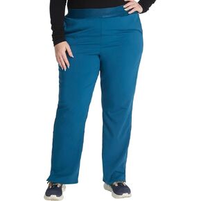 Cherokee Atmos Women Scrubs Pant Mid-Rise Pull-on Straight Leg CK136A