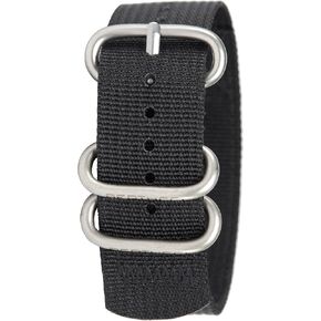 BERTUCCI Heavy Duty Two-Ply B-167 Black 22 mm Watch Band in Saudi Arabia