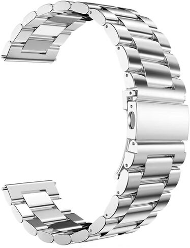 KAMINRUN أربطة معدنية شبكية متوافقة مع حزام الساعة 42 مم 44 مم 45 مم 49 مم، حزام حلقة مغناطيسي من الفولاذ المقاوم للصدأ لساعة iWatch Ultra in Kuwait