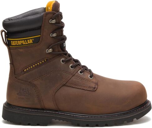 Cat Footwear Men's Salvo 8" Waterproof Steel Toe Thinsulate Work Boot in Saudi Arabia