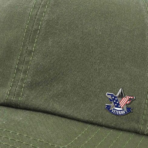 Proud To Be A Veteran Pin for Hat US Veteran Lapel Pin US Flag Lapel Pin VetFriends.com, 1", Metal, no gemstone in Saudi Arabia