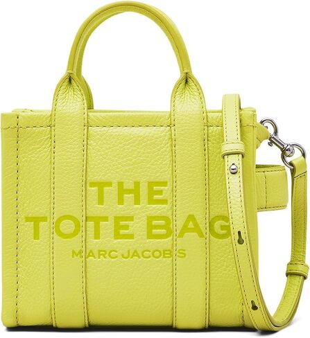 Marc Jacobs The Leather Mini Tote Bag, Limoncello in Saudi Arabia