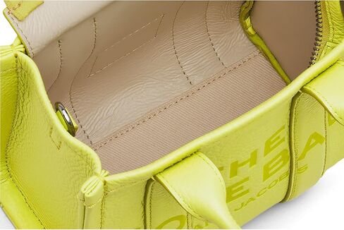 Marc Jacobs The Leather Mini Tote Bag, Limoncello in Saudi Arabia