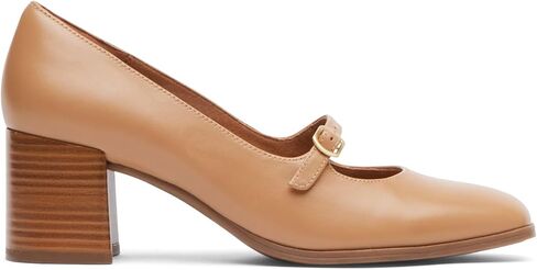 Rockport Women's Violetta Mary Jane, Mocha Latte Leather, 7 M in Saudi Arabia