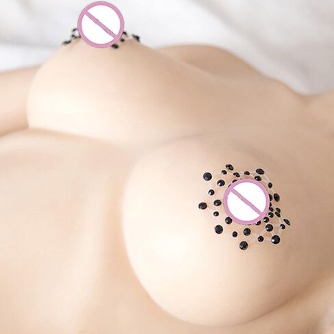 ملابس داخلية نسائية قابلة لإعادة الاستخدام من OULII، غطاء حلمة لاصق بتلات الثدي، ملصقات حمالة صدر سوداء in Kuwait