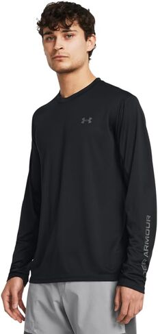 تي شيرت رجالي من Under Armour بأكمام طويلة من نسيج Drift Tide in Saudi Arabia