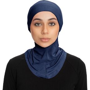 TheHijabStore.com Women's Ninja Hijab Cap Under Scarf Stretch Jersey Full Neck Coverage Hejab - Head Scarf Bonnet Accessories in Saudi Arabia