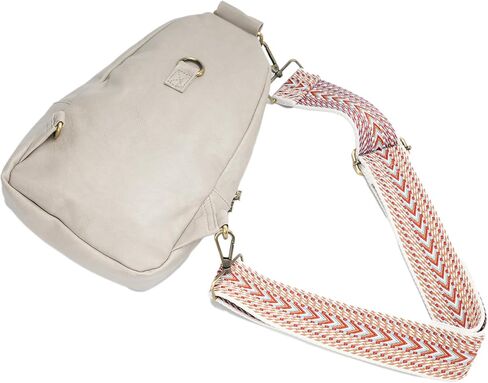 حقيبة حبال توباسيون للنساء، حقائب كروس للنساء، حقيبة خصر بحزام قابل للتعديل (أسود) in Kuwait