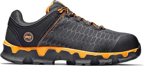 Timberland PRO Men's Powertrain Sport Alloy Safety Toe Athletic Industrial Work Shoe, Black/Orange-2024 New, 11.5 in Saudi Arabia