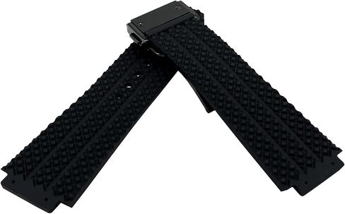 Mitekiic 24mm Rubber Watch Band Replacement Strap Waterproof with Tool for Hublot Big Bang in Kuwait